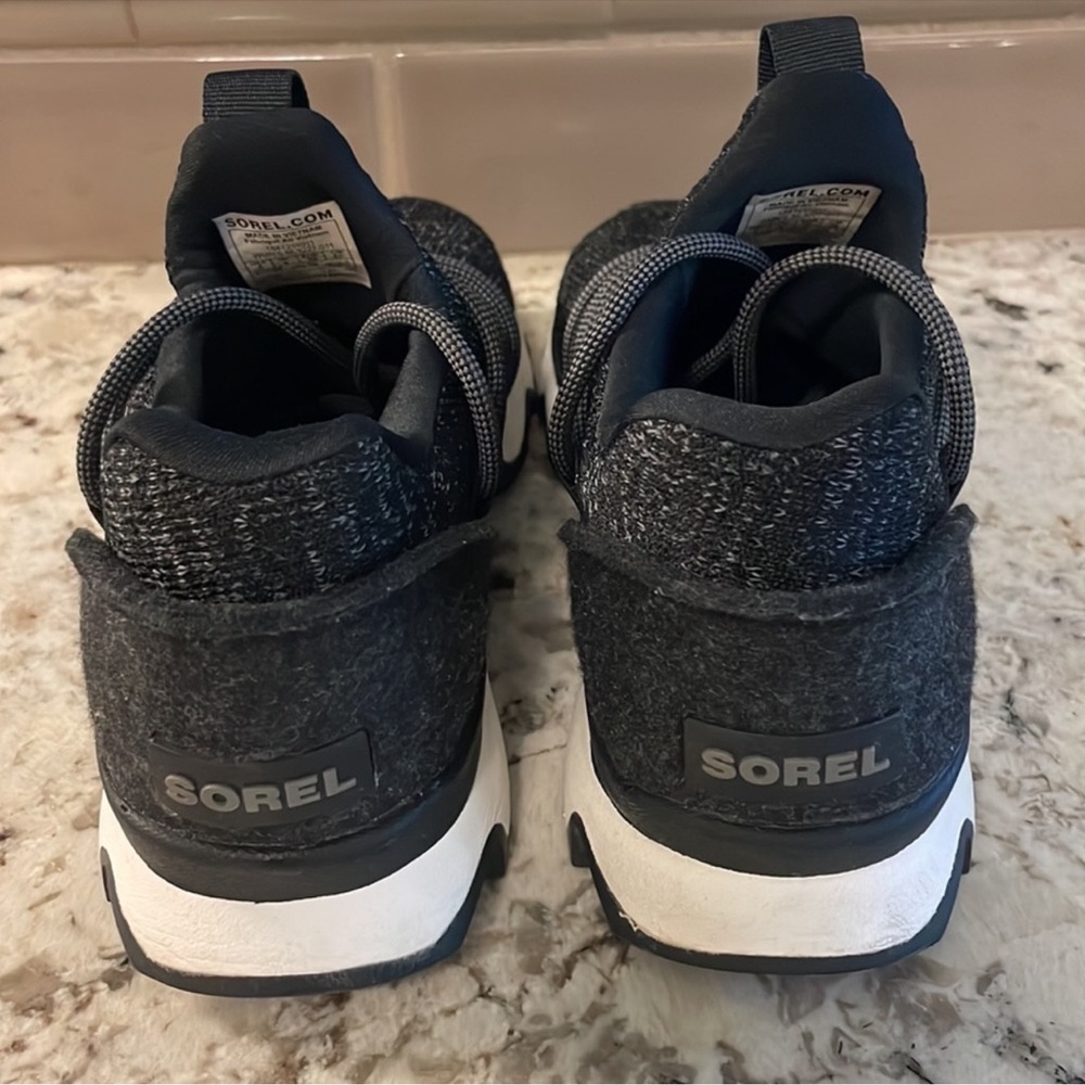 Sorel Black and Gray Athletic Shoes - Picture 5 of 7